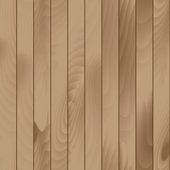 Vector Seamless Wood Plank Texture Background