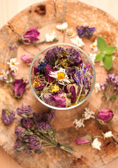Dried Herbs and flowers