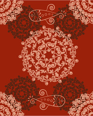 Abstract floral background