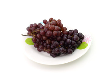 Grape Isolated On White Background