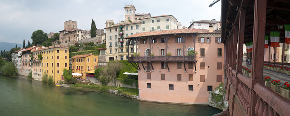 Obraz premium Bassano del Grappa Bridge, Italy