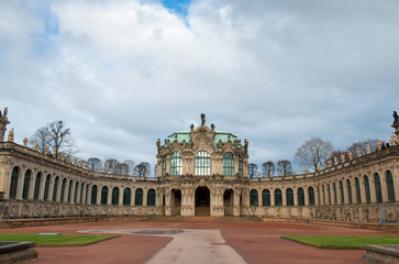Fototapeta premium The Zwinger is a palace built in Rococo style. Dresden, Germany