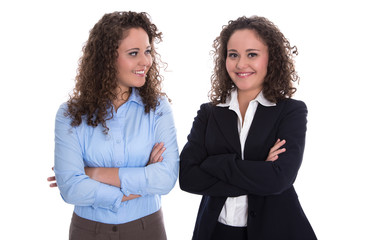 Zwillinge: Businessfrauen im Team - zwei Schwestern
