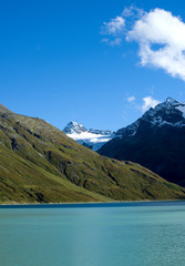 Obraz premium Silvretta-Stausee - Alpen