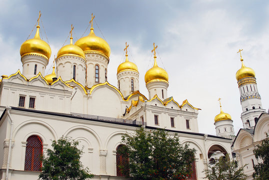 Annunciation church. Moscow Kremlin. UNESCO World Heritage Site.