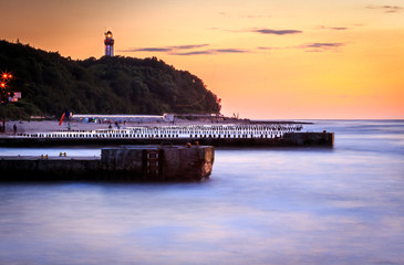 Sunset in Niechorze