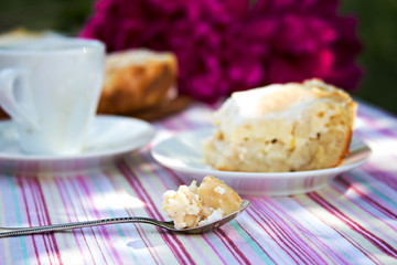 apple pie with cottage cheese