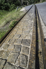 Fototapeta premium Railroad crossing