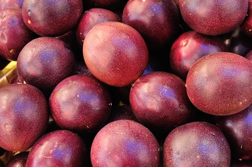 Background of Passion Fruit