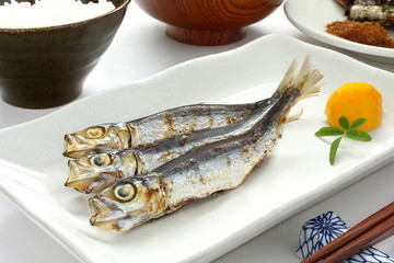 鰯　焼き魚　魚　和食