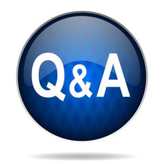 question answer internet icon