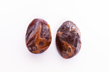 Dates on white background.