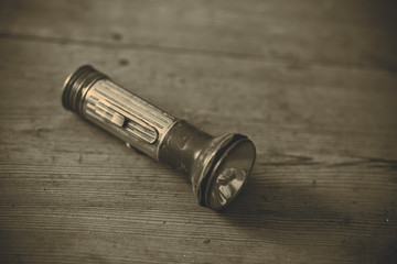 retro flashlight