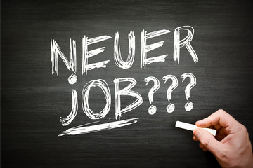 neuer Job
