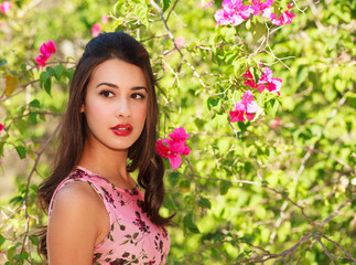 Fototapeta premium Beautiful young woman