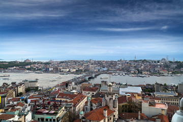 Fototapeta na wymiar Istanbul cityscape, Turkey.