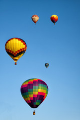 Group of Hot Air Balloons