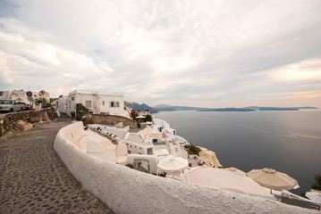 Obraz premium Oia Santorini