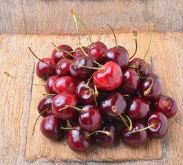 cherry berry  on  background