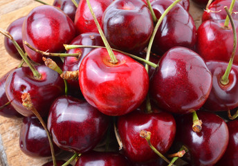 cherry berry  on  background