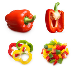 Red and mix pepper