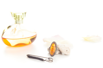 perfume and ring