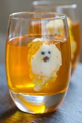 Ghost Jello Treats