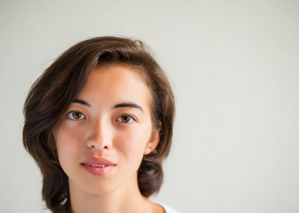 Naklejka premium asian woman