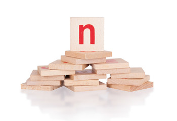 Alphabet - letter N