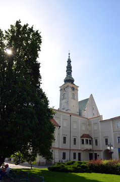 Church of Holy Cross in Prostejov, Czech Republic