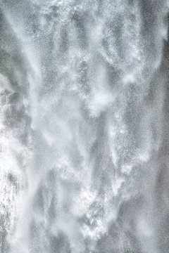Fototapeta Background texture of falling water