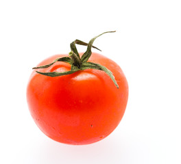 Tomato isolated on white