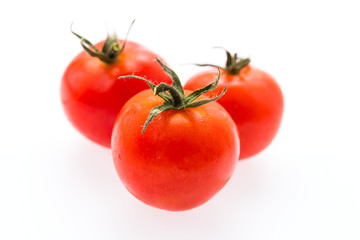 Tomato isolated on white