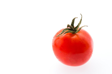 Tomato isolated on white