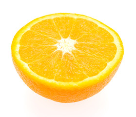 Orange isolated on white