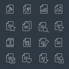 Document icons