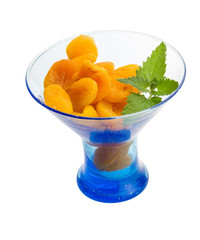 Fototapeta na wymiar Dried apricots