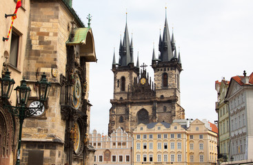 Fototapeta premium Prague.Tyn Church.