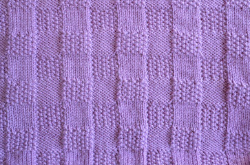 texture square vinous knitting pattern