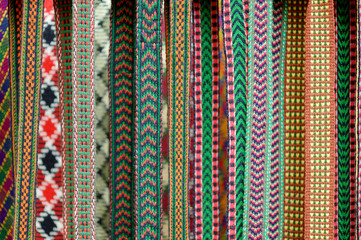 Detail of a traditional Lithuanian weave