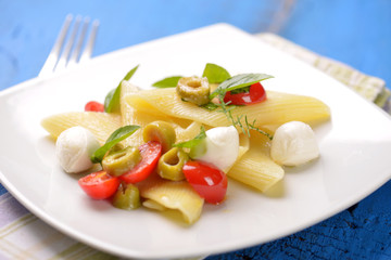 penne con pomodoro e basilico