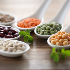 Peas, beans and lentils