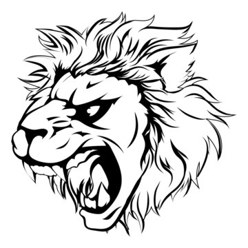 Lion animal mascot