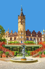 Obraz premium Schweriner Schloss.