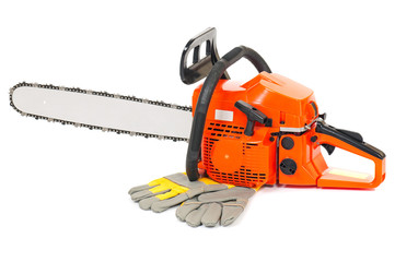 Fototapeta premium Chain saw