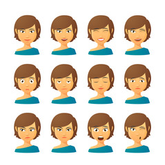 Female avatar expression set