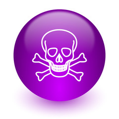 skull internet icon