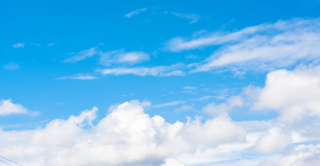 white cloud and blue sky background image