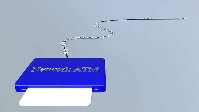 3D card reader with money transfer