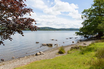 Windermere Lake District National Park England uk
